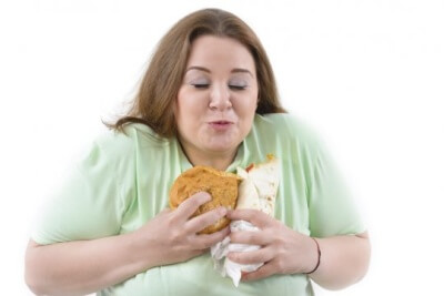 Зависимость от еды и масса тела